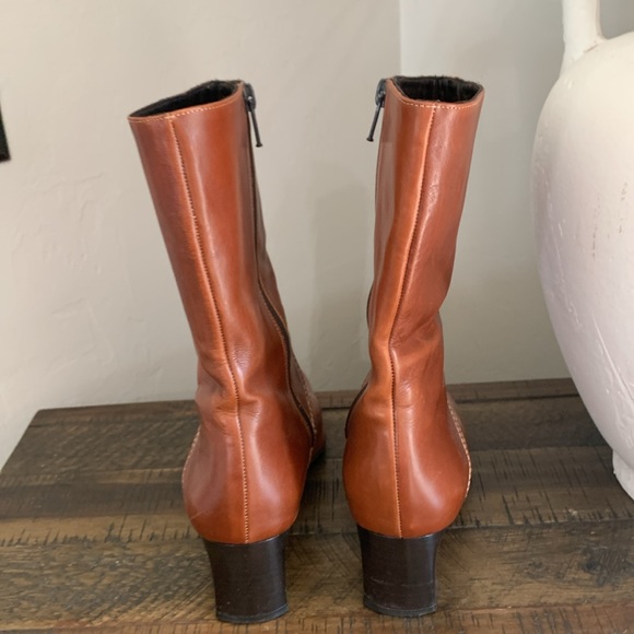 Cole Haan tan leather boots - Picture 3 of 11
